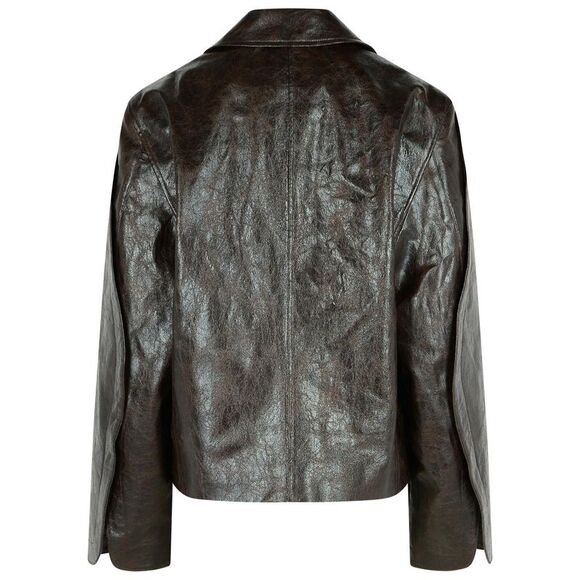 Sefr 'Keane' Brown Polyester Jacket Men